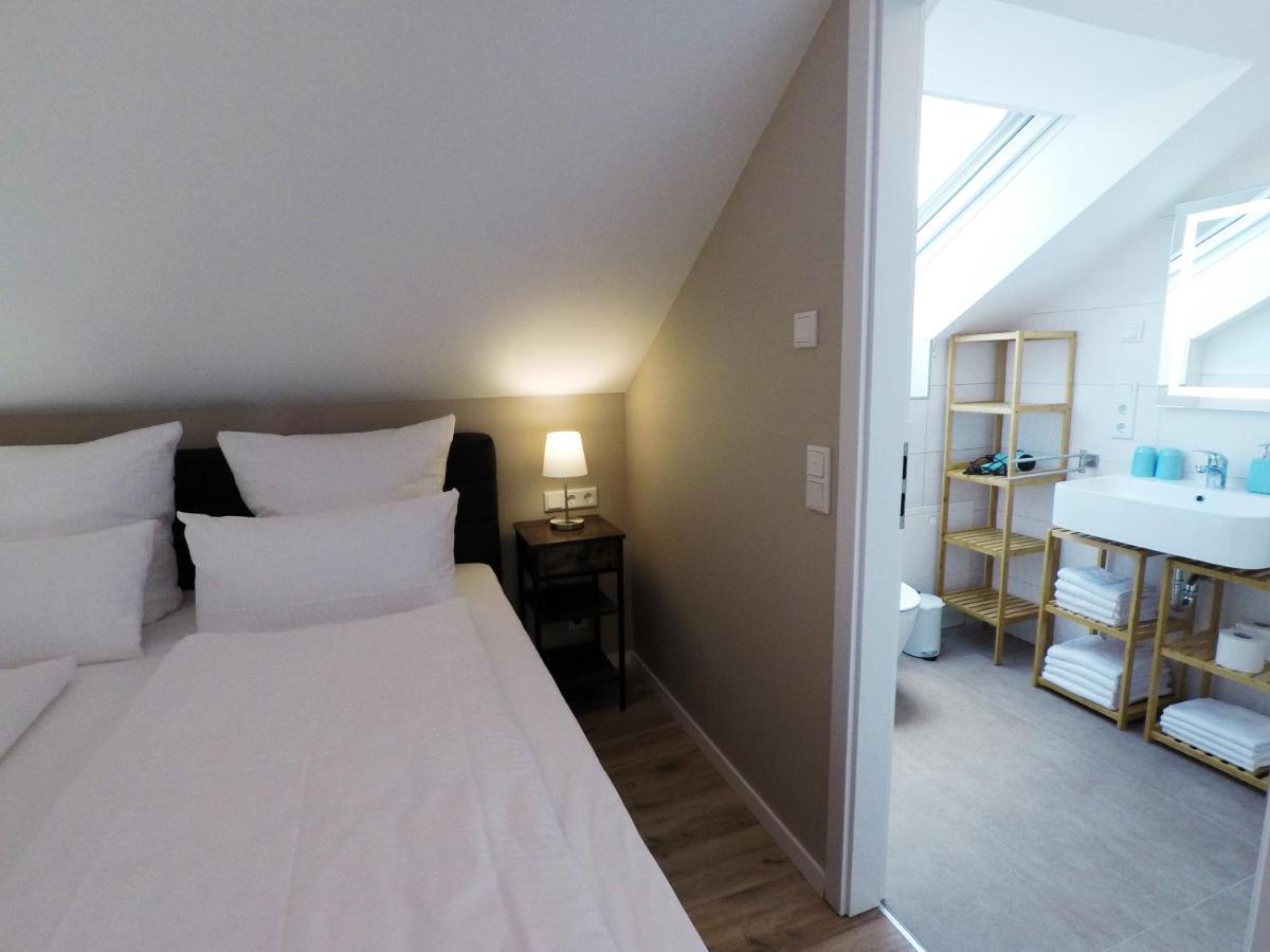 -Neubau- 30qm Dach-Apartment Fulda Exterior foto