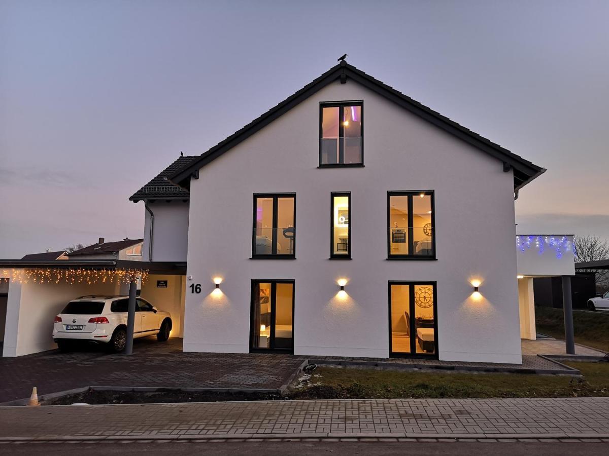 -Neubau- 30qm Dach-Apartment Fulda Exterior foto